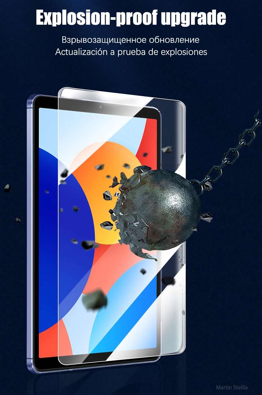 2PCS gehärtetes Glas Displayschutzfolie für Xiaomi Redmi Pad Se 11 8,7 Zoll 2023 2024 Klarglas Tablet Zubehör 9H Film – Detail 5