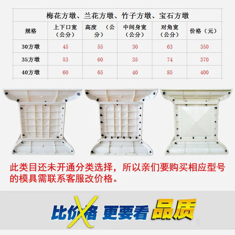 Casting Prefabricated Square Stub Roman Column Stub round Stub Square Stub Foot Pier