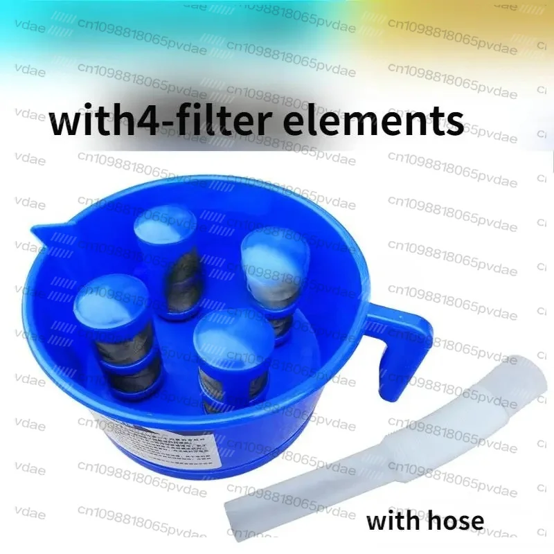 Funnel Type Oil and Water Separator with Three/Four Filter Elements Diesel Fuel Filter Fitting Accessories