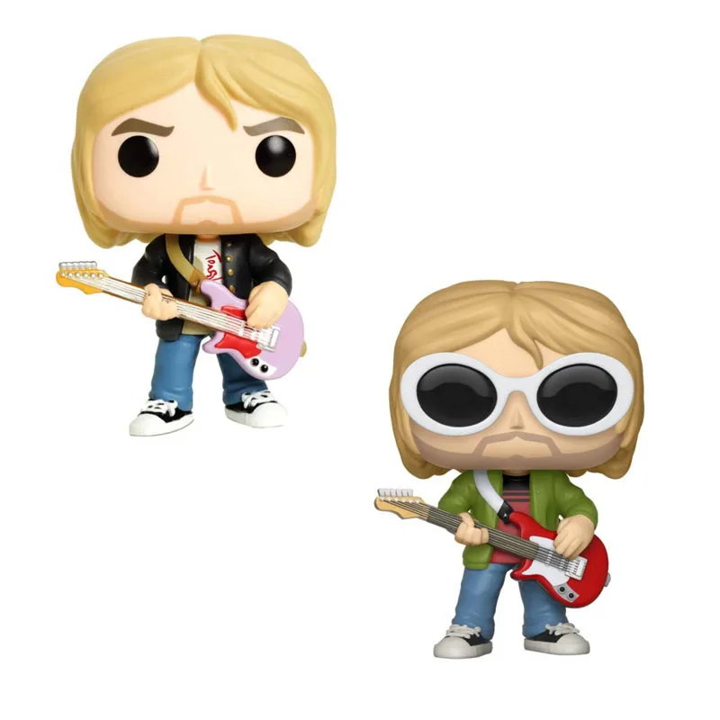 Rocks: Kurt Cobain with Sunglasses 64 Vinyl Doll Action Figure Toys