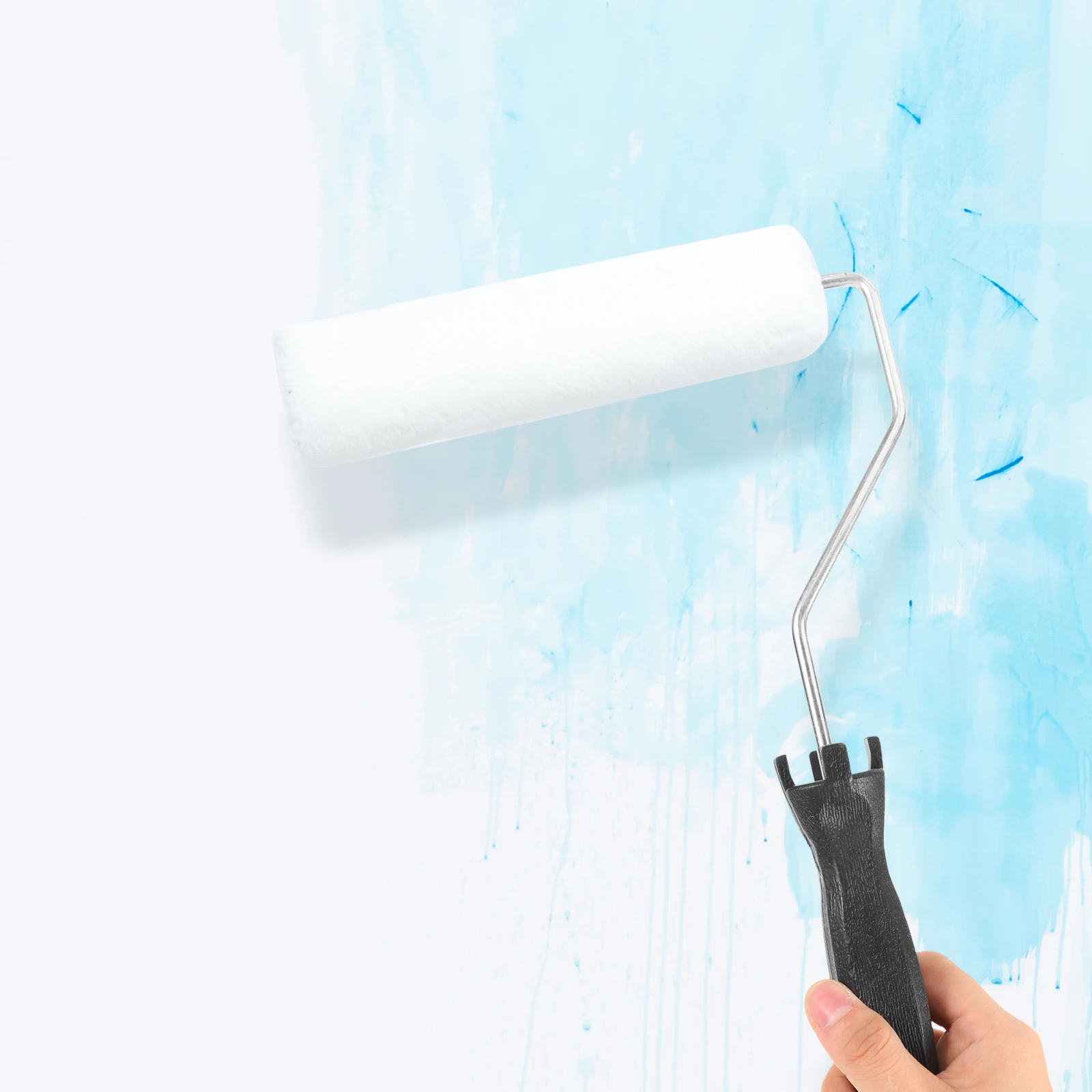 

4 Inch Paint Roller Brush for Wall Repair Portable House Painting Supplies Smooth Surface Sturdy Material Long Time Use