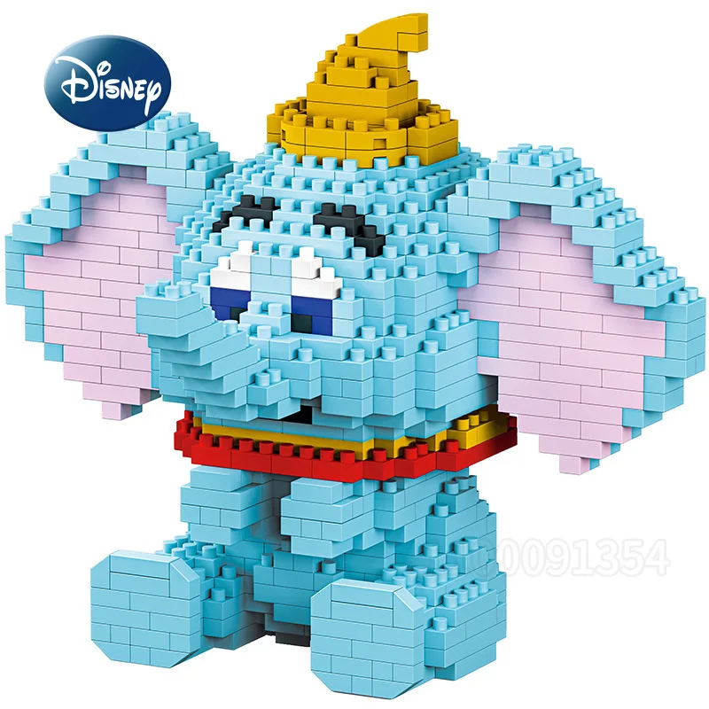 

Disney Dumbo новые детские строительные блоки, игрушки, строительные блоки из микро частиц, строительные блоки «сделай сам», строительные блоки, игрушки, детский подарок