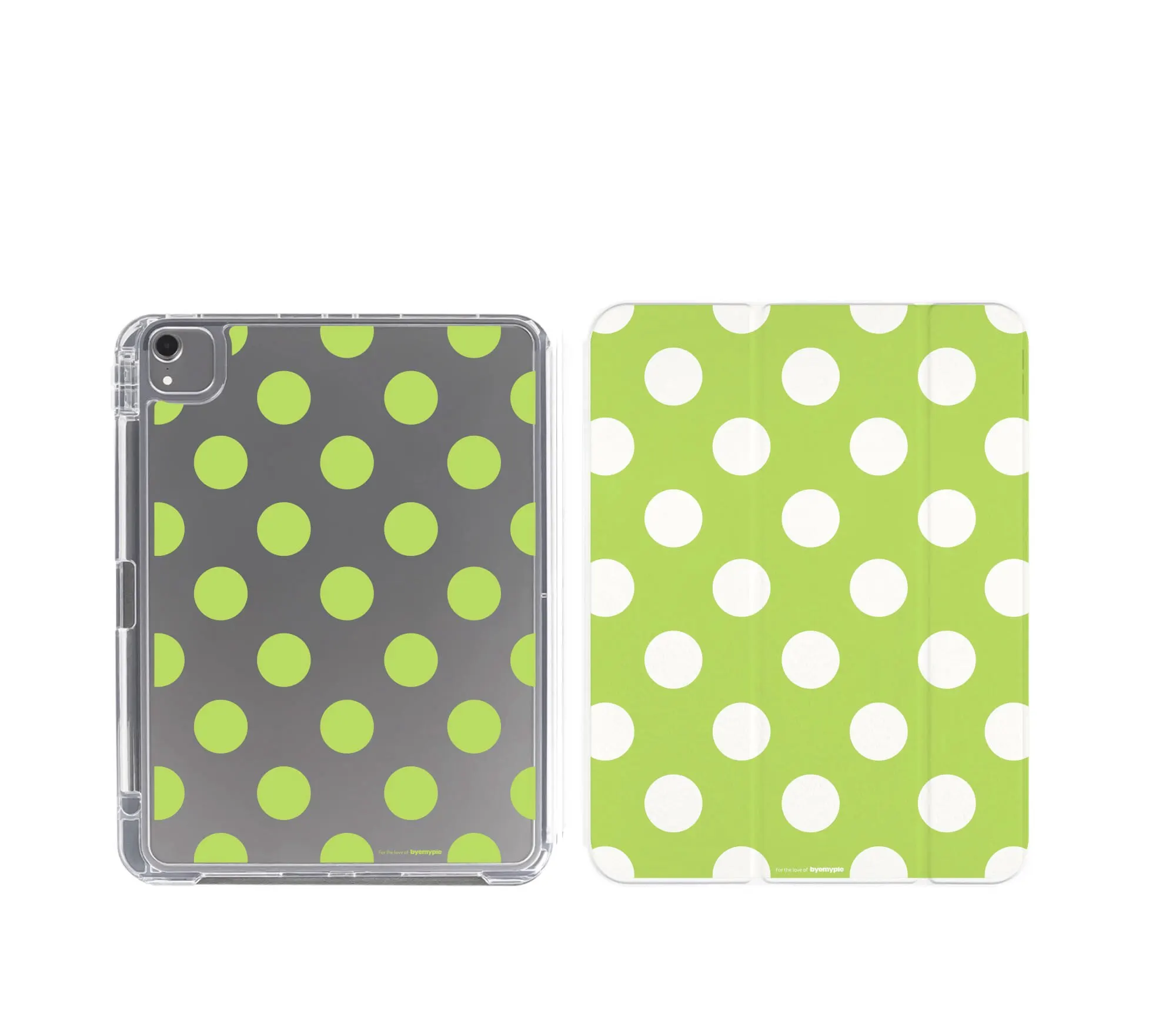 Korean Ins Simple Colorful Polka Dots Tablet Case For Samsung Galaxy S7 Plus S9 FE S10 S6 Lite P610 A9 Plus With Pencil Holder