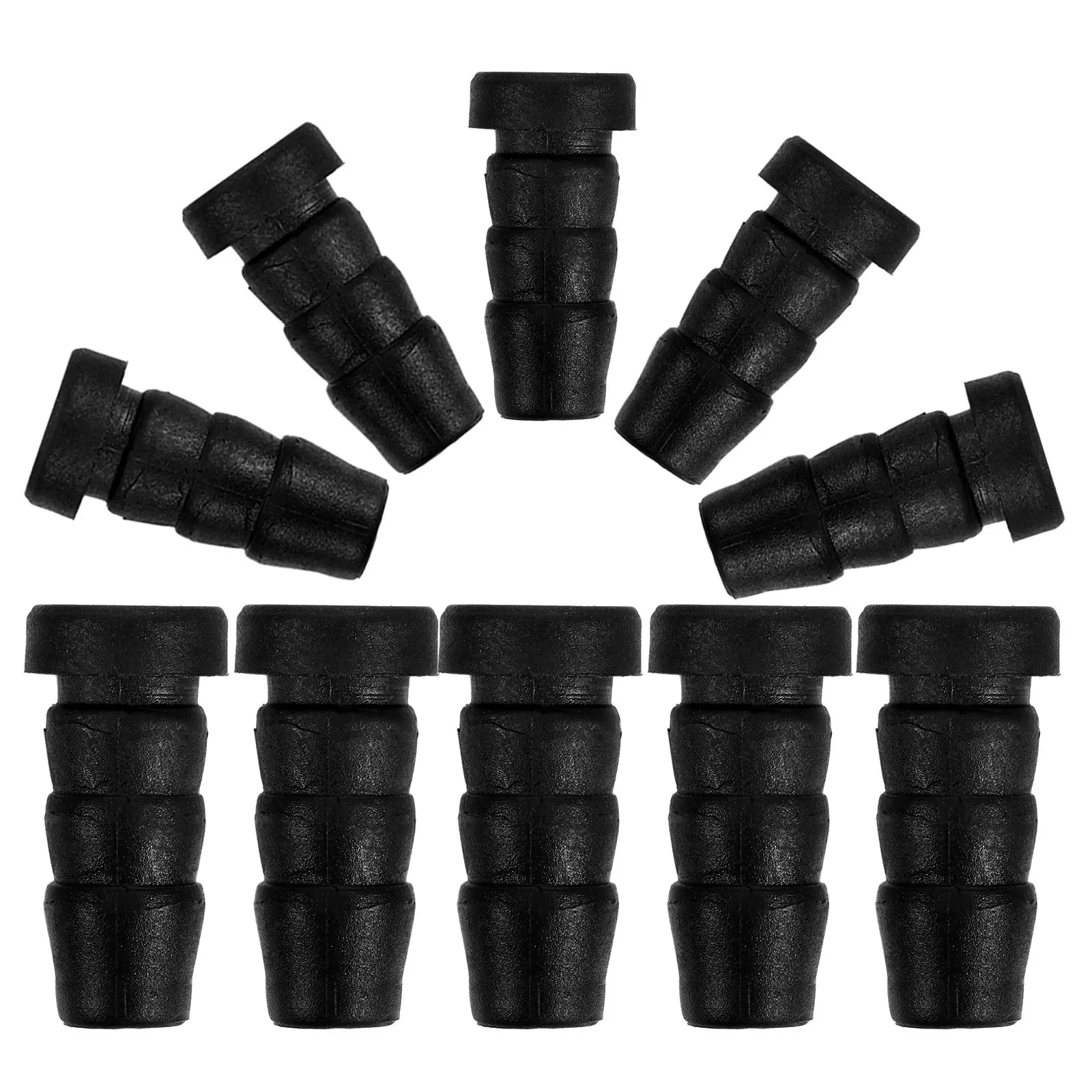 20Pcs Chair Wheel Stopper Covers Furniture Caster Socket 8Mm Hole Diameter Office Chair Leg Replacement Floor Protection Inserts