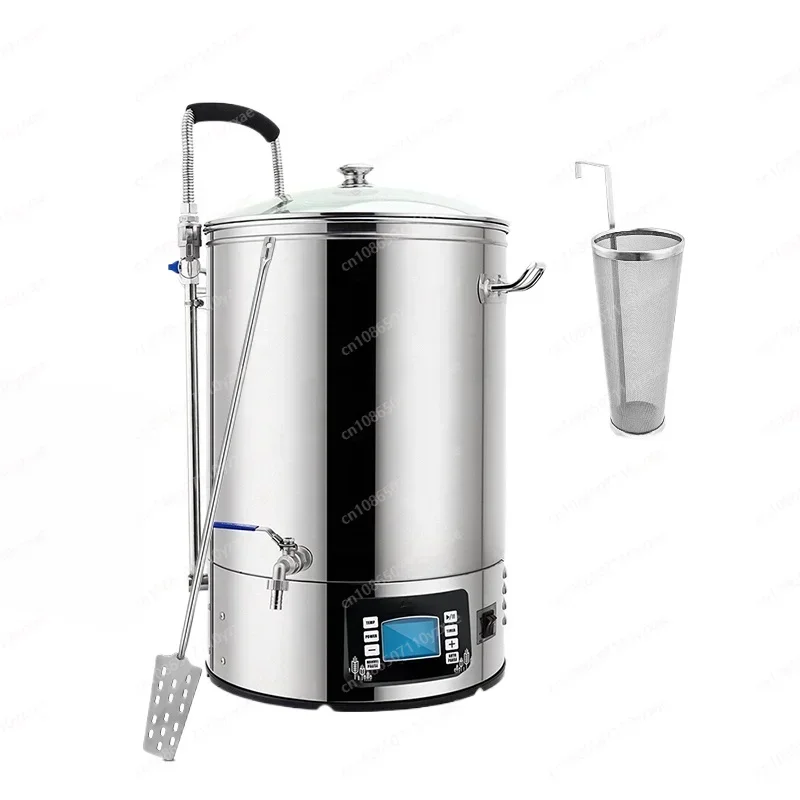 40L 60L Stainless Steel All in one Microbrewery guten home brewing system Mash Tun Micro Brewery craft Beer machine