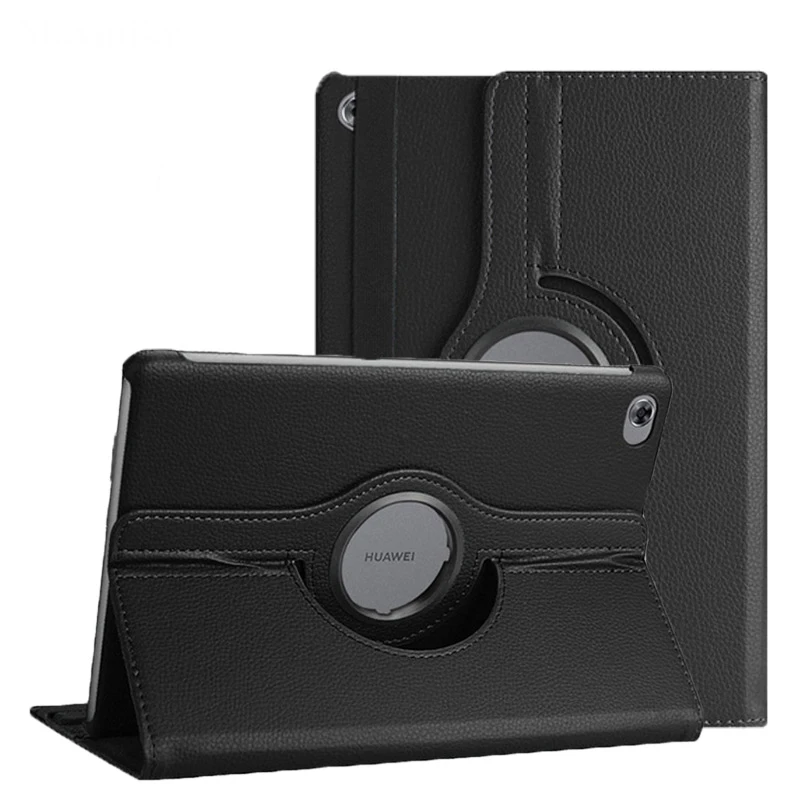 360 Rotating Case For Huawei Mediapad M5 Lite 10 BAH2-W19/L09/W09 10.1 Tablet Stand Cover For Huawei M5 lite 10 Case 