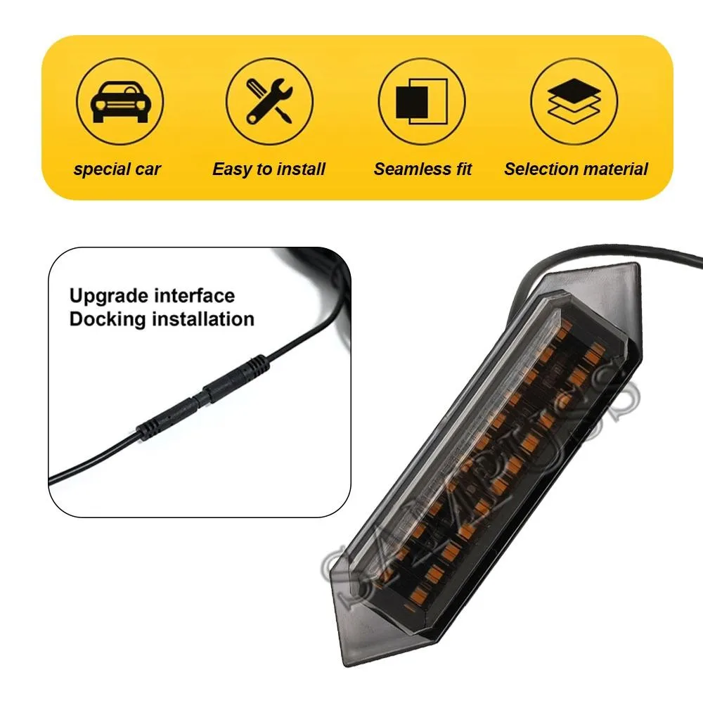4PCS For Toyota Tacoma 2024 Tacoma Grille Center Conversion Light Daytime Running Lights