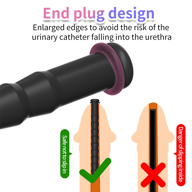 أحجام متعددة مجرى البول مع المكونات متعددة الأغراض أنبوب الإحليل سيليكون الحصان العين مجرى البول قضيب الإحليل تحفيز لعبة الجنس للرجال