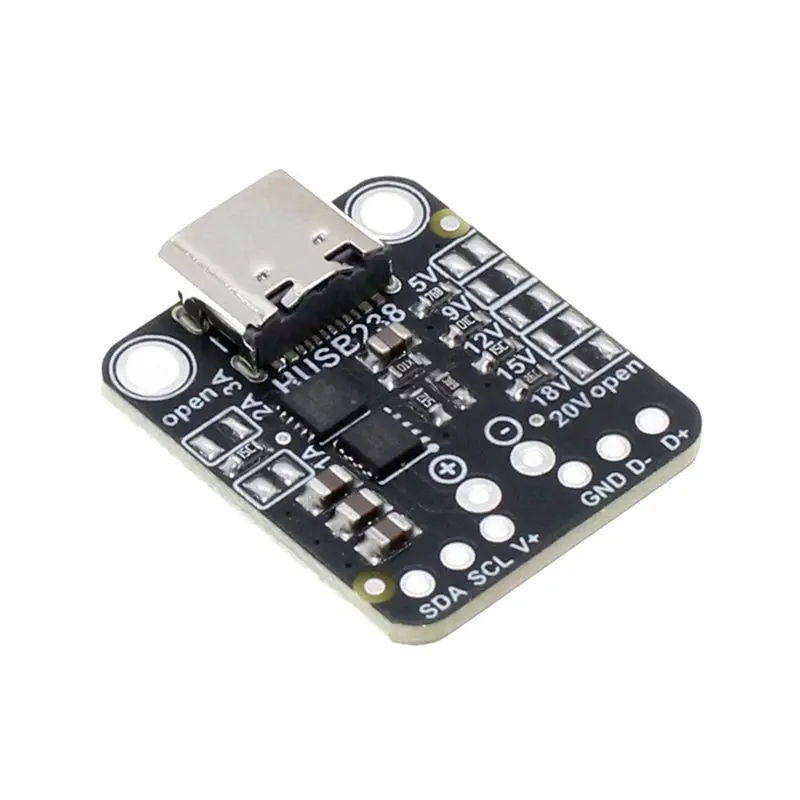 ABMF-3X HUSB238 PD Decoy Module IIC Control Or Fixed Level Output USB Type CPD Sink