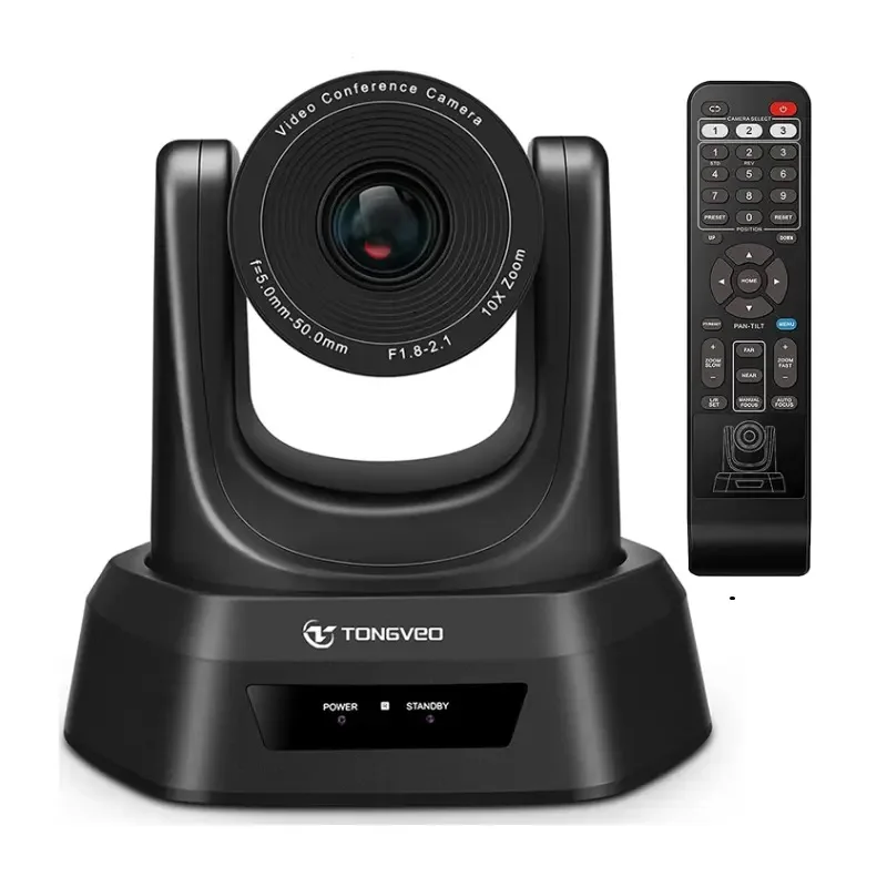 10x Optical Zoom 1080P60FPS Camera USB3.0 PTZ Camera (Wireless WIFI Connection Version Available)