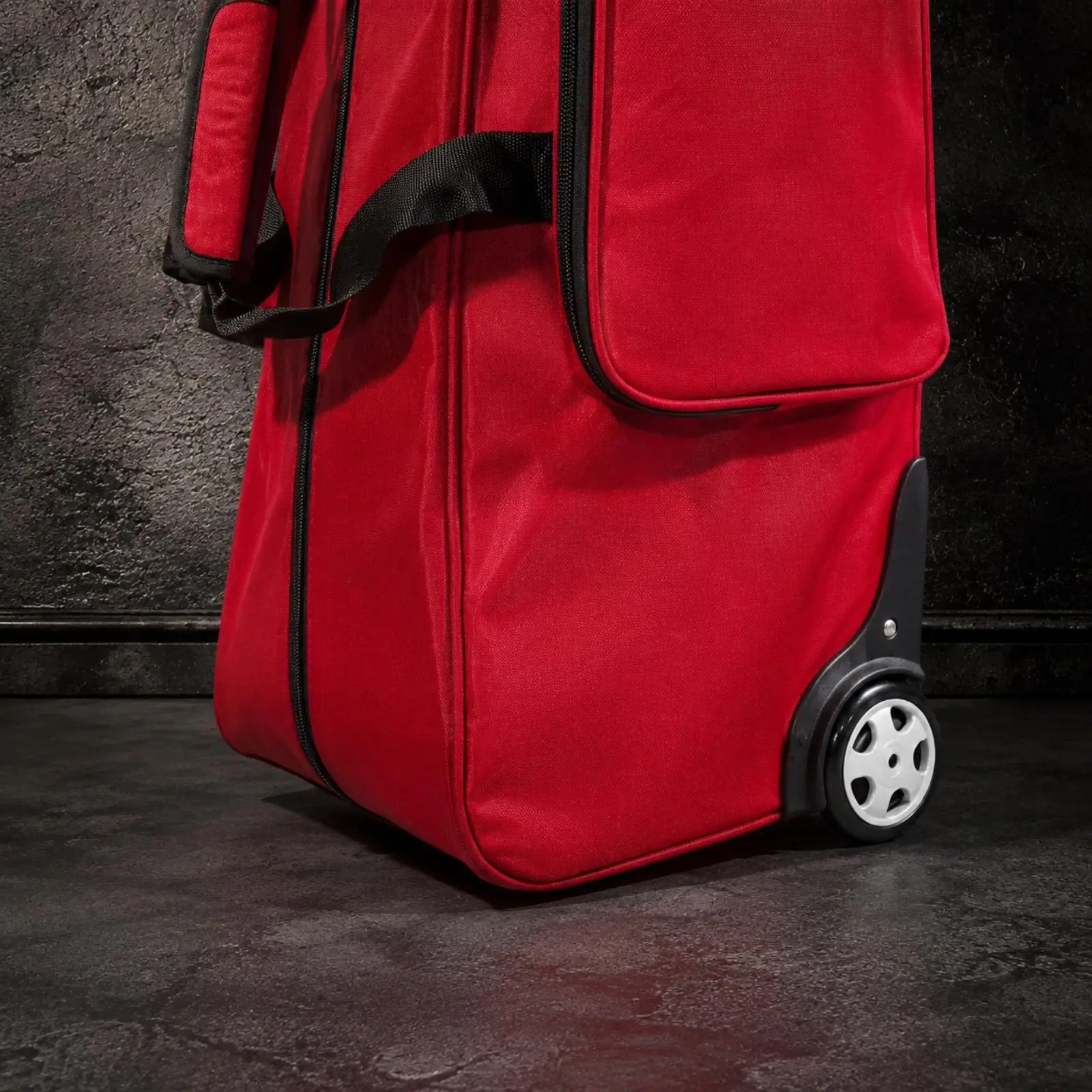 Travel Fencing Bag on Wheels Upright Storage Case Impact Resistant Oxford Cloth Luggage for Fencing Equipment Daily Use