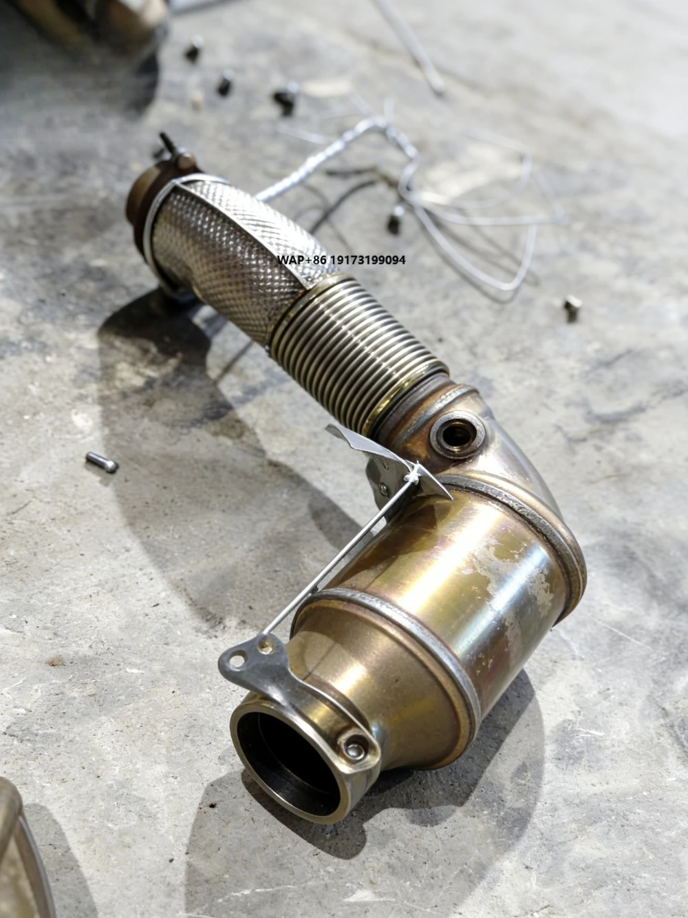 

High-quality Original Factory RP Exhaust Gas Catalytic Converter for X5/X6/X7/5 Series Euro VI 1 Year Warranty OE