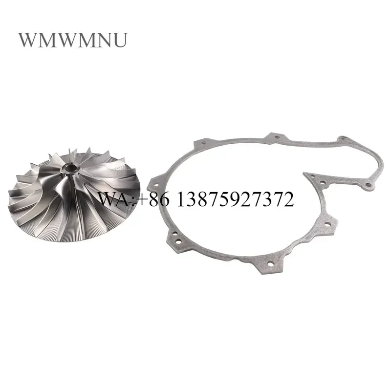 Wmwmnu Upgrade Billet Supercharger Impeller for Seadoo Sea Doo Jetski RXT RXP X GTX LIMITED 300 Turbo Compressor Wheel Blade