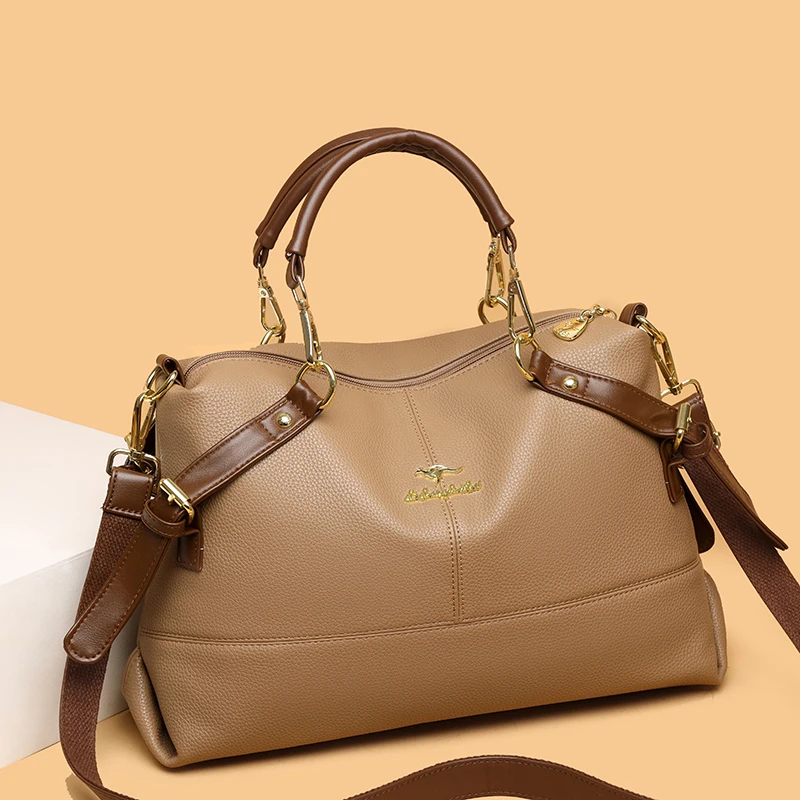 

Luxury Designer High Quality Leather Bags Casual Crossbody Shoulder Bags for Women Totes Bags Sac A Main Bolsas Female Hand Bag