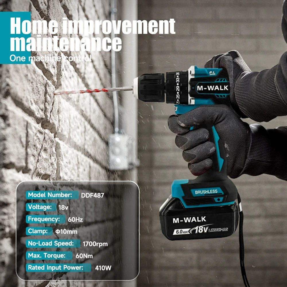 Trapano a Impatto Elettrico Br - Power Tools Makita Set recensione e prezzo