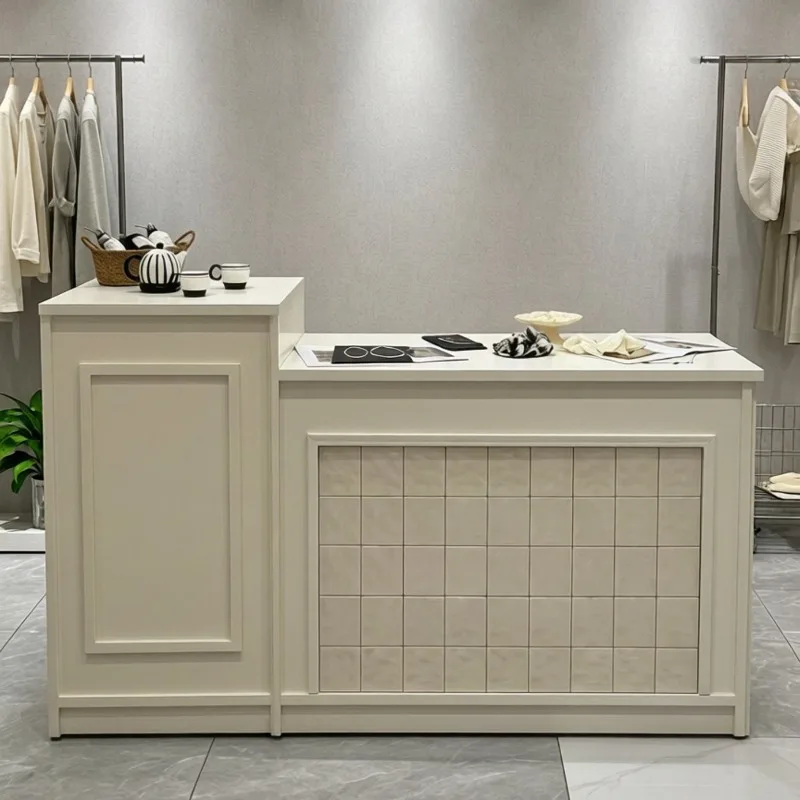Tile antique clothing store bar table women's clothing buyer store checkout page nail salon reception desk