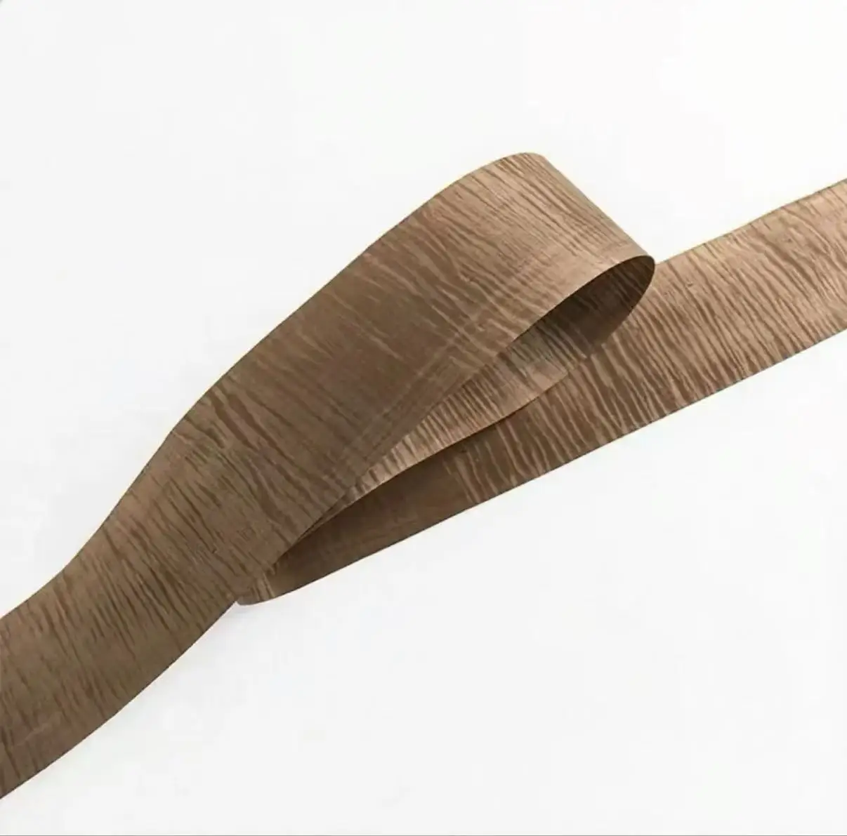 

Natural Smoked Maple Wood Grain 2.5m X 0.15m Thick 0.2mm Sound Absorption Veneer for Home Decor And Audio Engineering