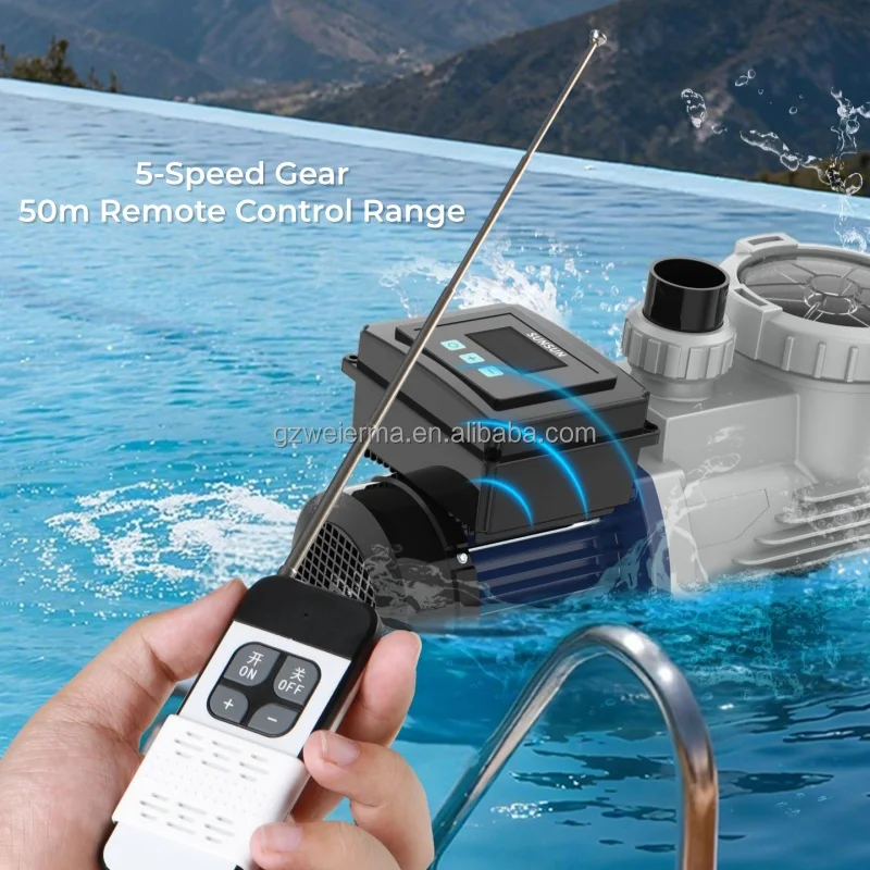 

Fish Farming Animal Husbandry Factory Use Remote Control Variable Frequency Self-priming Circulating Water Pump