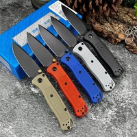 Mini BM 533 Bugout Folding Knife S30V Blade Outdoor Camping Fishing Hunting Safety Defense Pocket Knife EDC Tool Gift for Men242