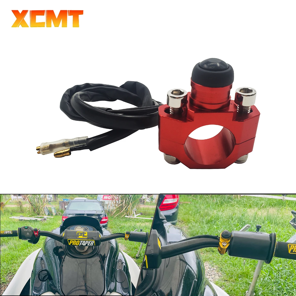 Motorcycle Universal CNC Start Kill Switch Engine ON OFF Button For KTM SUZUKI 125 250 300 350 400 450-530 HONDA YAMAHA KAWASAKI