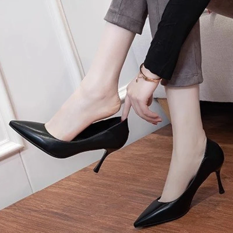 

2024 NEW Shoes Women Pumps Fashion High Heels Shoes Shoes Women Wedding Shoes Ladies Stiletto Women Heels comfort Casual simple