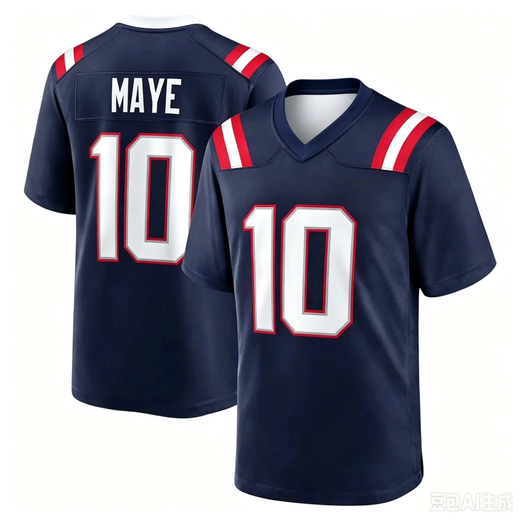2026  Maye 10# Football Jersey Shirt 3D Print Rugby Jersey Men Summer Training Breathable Quick Drying Jersey Family Matching