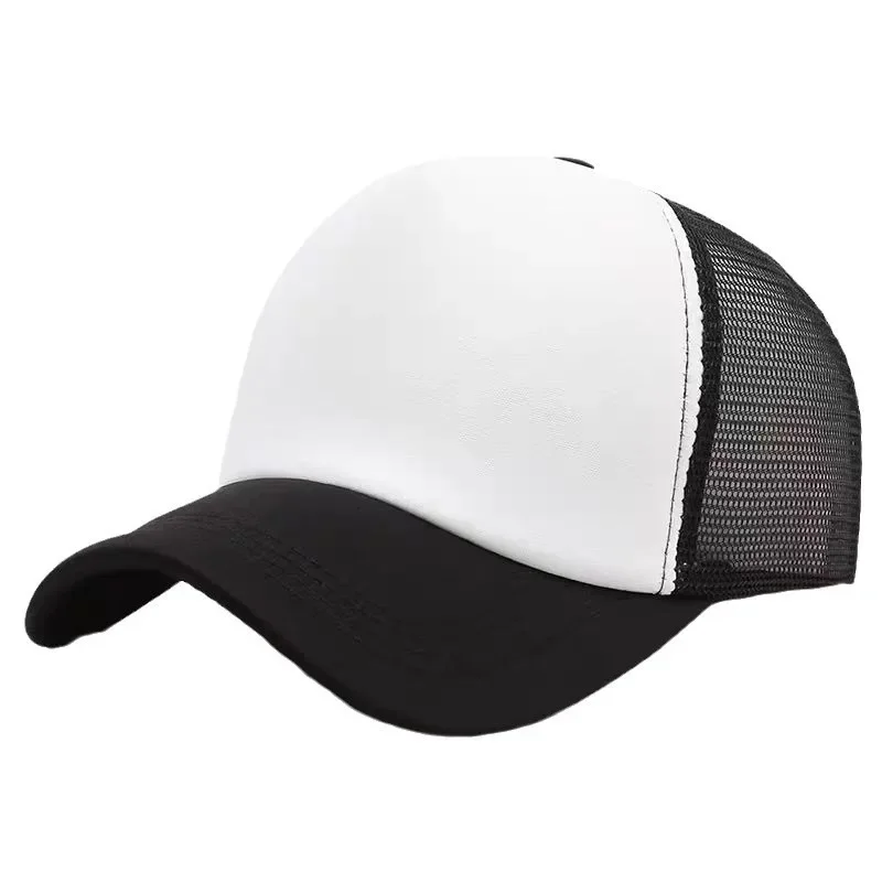 1 قطعة للجنسين الموضة عادي قبعة بيسبول قابل للتعديل سائق شاحنة شقة قناع قبعة Snapback شبكة منحني عادية الشمس قبعة صيفية الهيب هوب قبعة