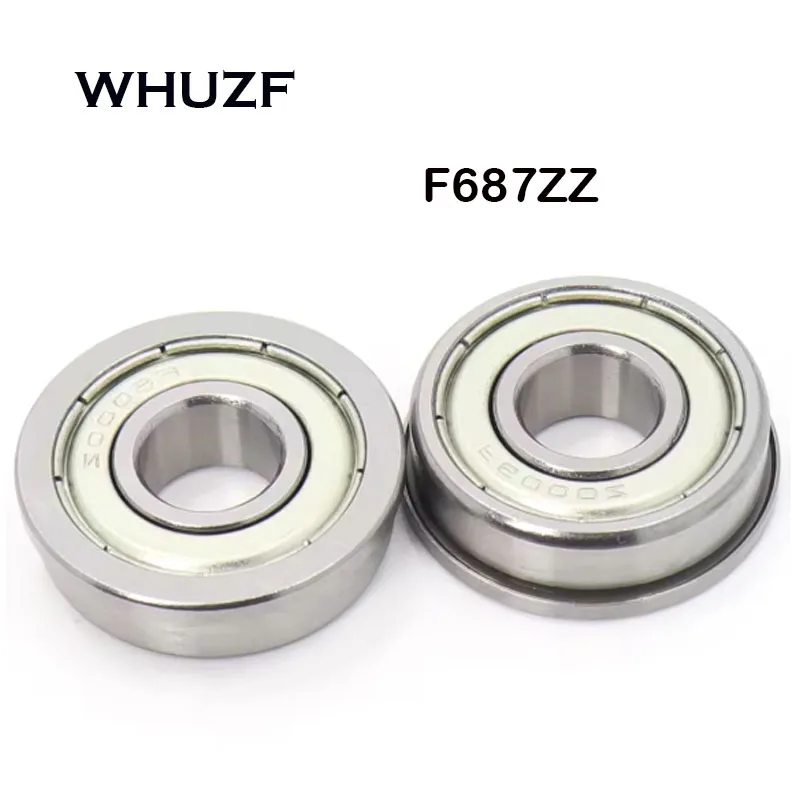 

Rodamiento Миниатюрные фланцевые подшипники F687ZZ F687RS 7x14x5 мм Фланцевые подшипники Радиальный шарикоподшипник Высокое качество F687