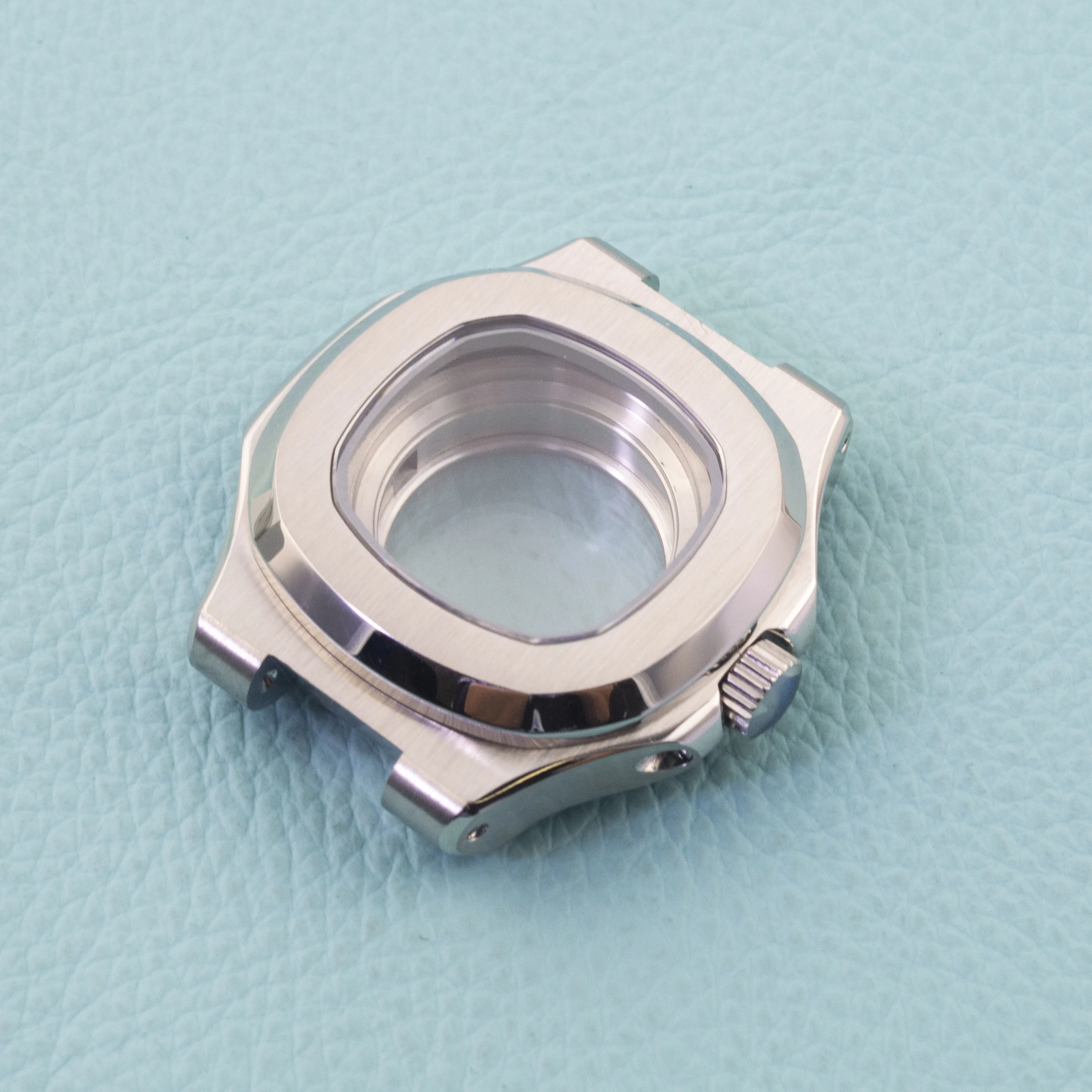 

NH35 Case Stainless Steel Sapphire Glass Watch Case for Nautilus NH05 NH06 Movement Women‘s Watch Case
