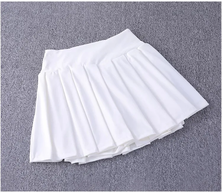 Schnell trocknende, plissierte Tennisröcke für Damen mit mittlerer Taille, niedliche sportliche Workout-Laufsport-Golf-Skorts – Detail 19