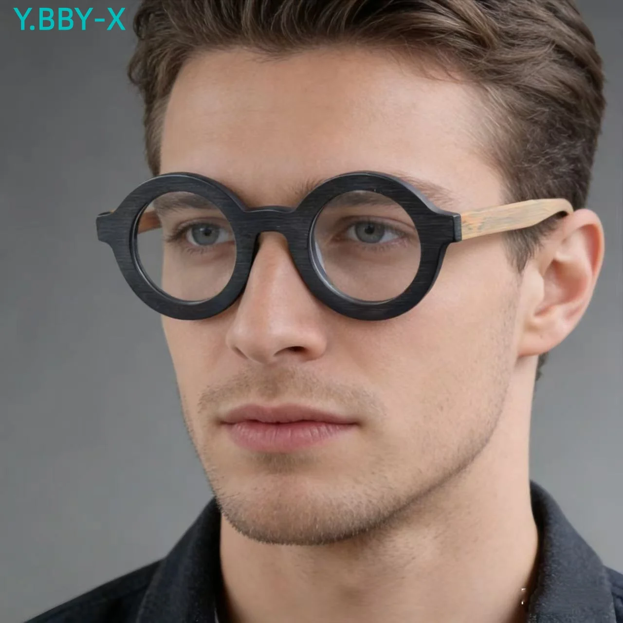 

Y.BBY-X Винтажные ацетатные очки для чтения, мужские и женские, с защитой от синего света, для коррекции близорукости, оправа для очков, люксовый бренд