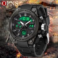 SANDA Top Brand Luxury G Style Watches Men Dual Display Watch Waterproof Stopwatch Sport Wristwatch Men Military Quartz Clock Ma