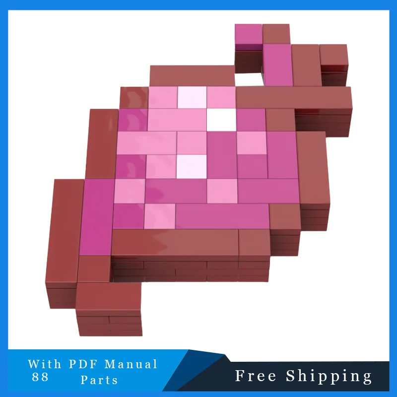 

88 шт. знаменитая игра, модель овощных кирпичей, строительные блоки Beetroot, образовательные DIY сборки, дисплей, игрушки для детей, праздничные подарки