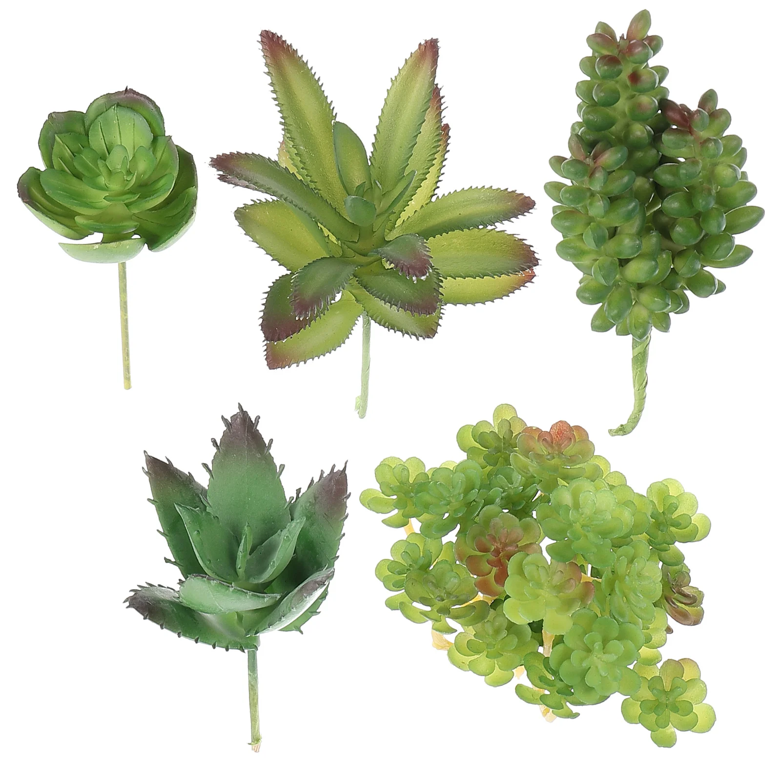 

Micro Landscape Forest Simulated Succulent Plant Artificial Succulents Potted Plastic