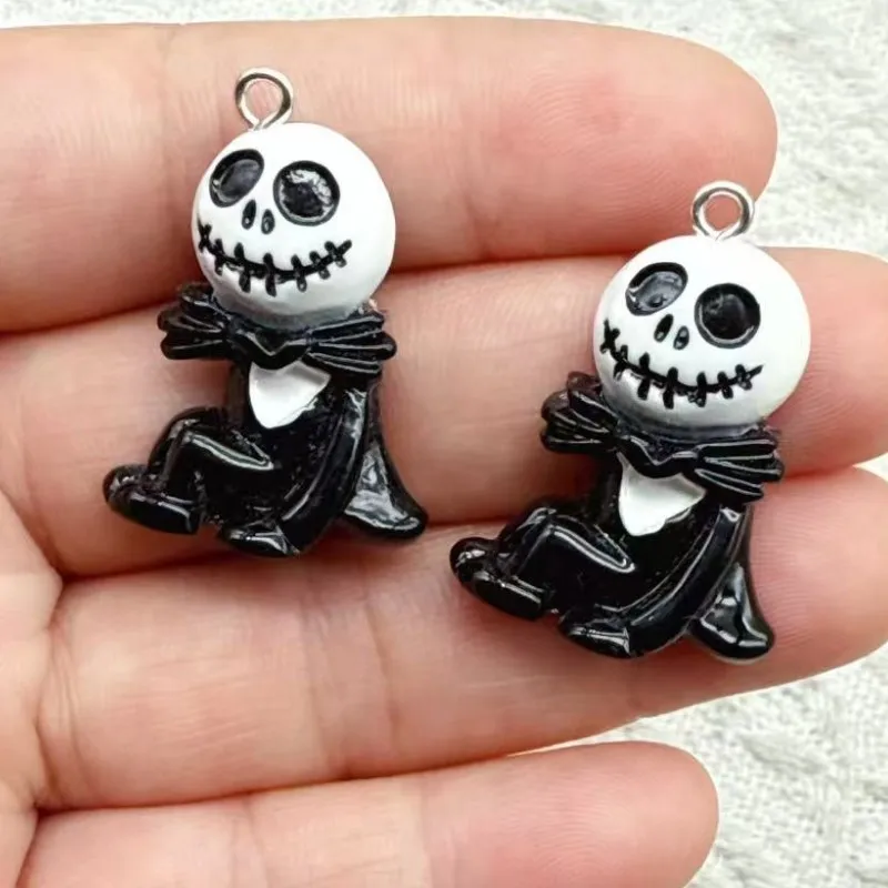 10pcs Halloween Resin Cartoon Anime Charm for Jewelry Making Earring Necklace Bracelet Pendant Phone Diy Accessories
