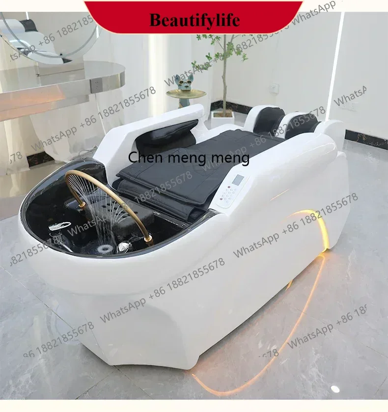 

D178 styleUK warehouse spot electric intelligent massage shampoo bed high-end automatic water circulation head physiotherapy st