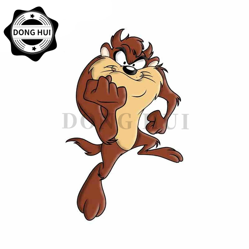 Tasmanian Devil Car Stickers Anime Vinyl Waterproof Motorcycle Refrigerator Helmet Laptop Skateboard Mug Decal