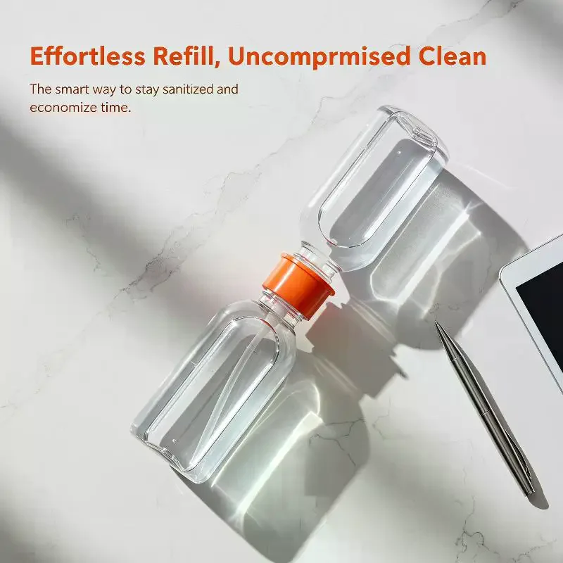 Plastic Time-Saving Dispenser - Suitable For Hand Wash,Shampoo,Shower Gel, Leak-Proof, Say Goodbye To Waste And Save Time! Smar