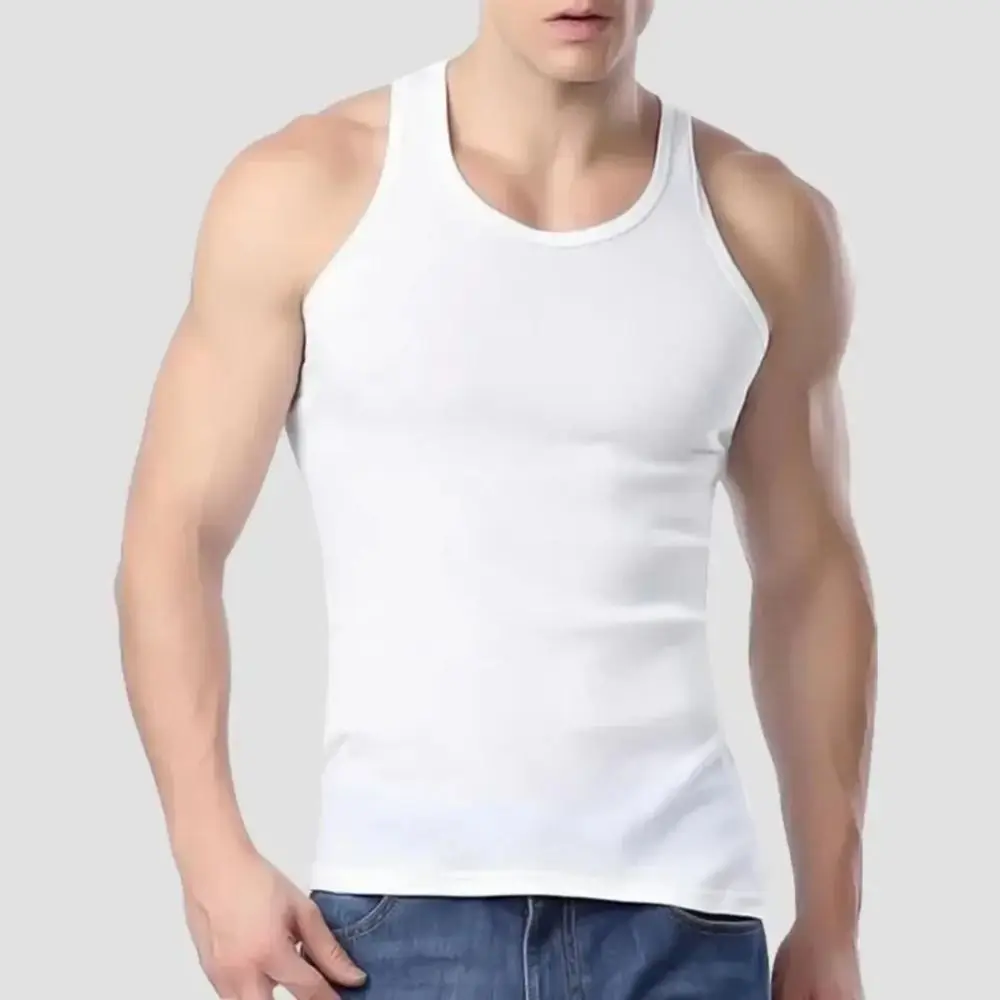 Fashion Spandex Men's Shapewear Body Shaper Sports Corsets Belly Control Shirt