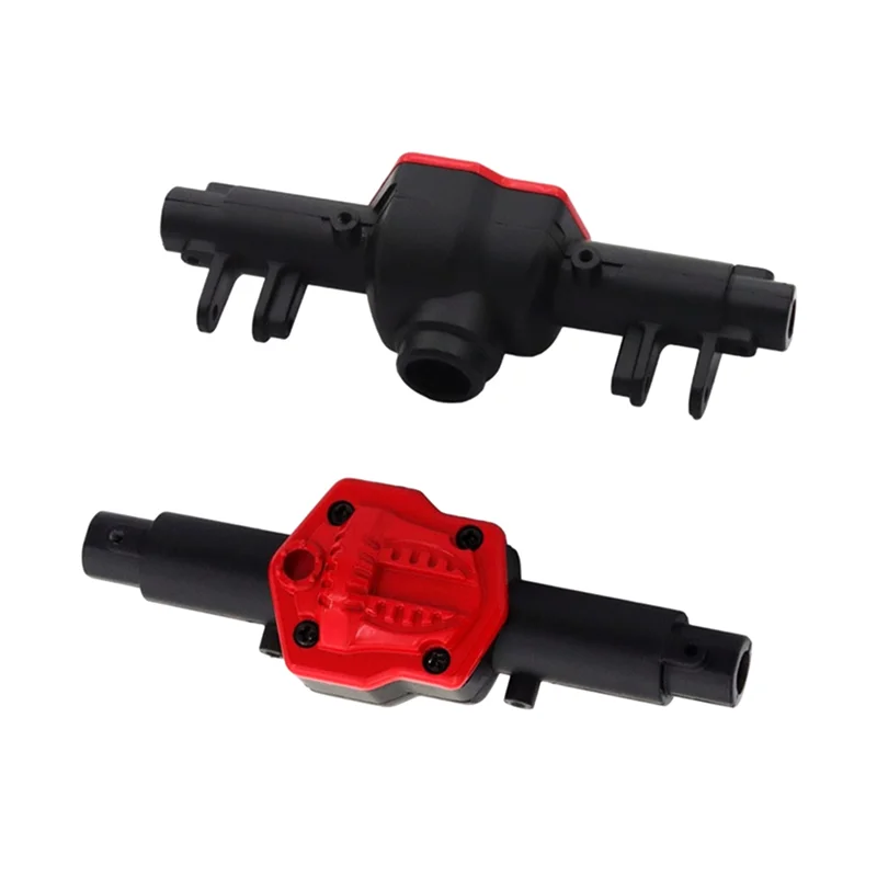 FBIL-Metal Upgrade Front And Rear Assembly Shell Kit For MN Model 1/12 MN128 MN86 G500 RC Upgrades Car Parts Black