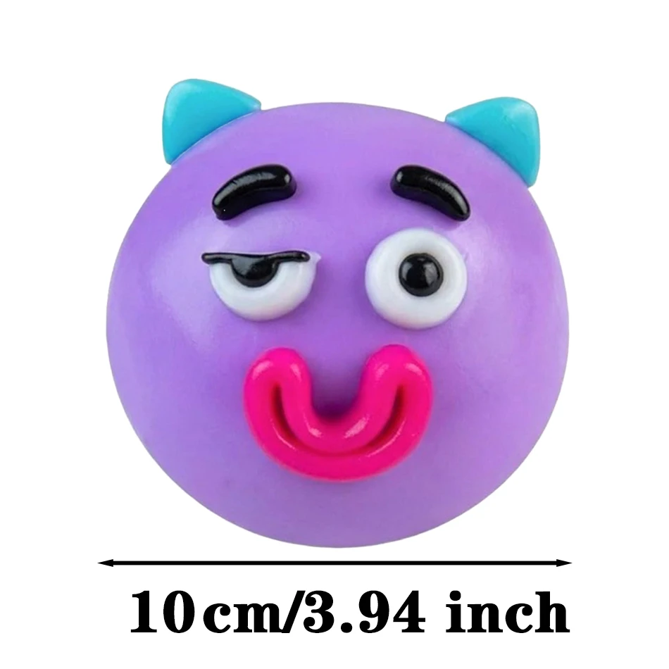 2026 New Slow Rise Squishy Funny Face Swap Dog Toy Soft Moldable Stress Relief Squeeze Toy Fun Christmas Gift Desktop Ornament