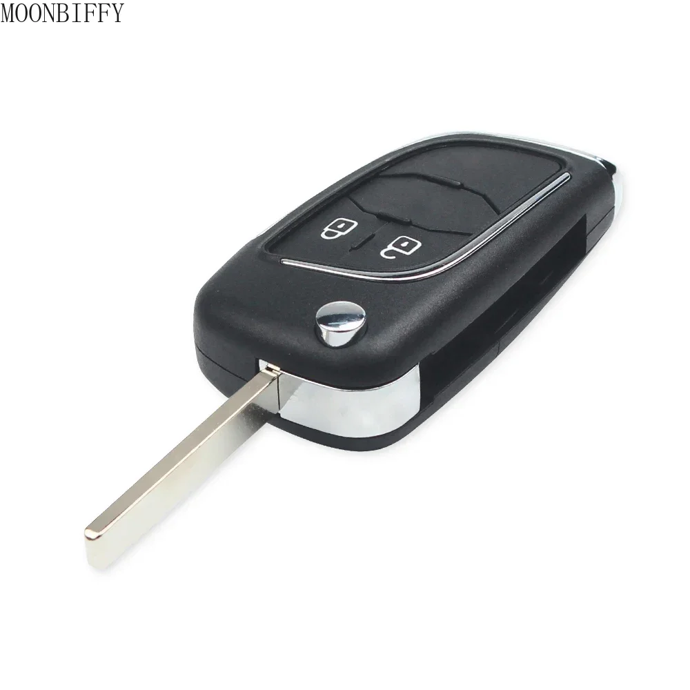 Modified Folding Remote Car Key Shell for Chevrolet Cruze Epica Lova Camaro for Opel Vauxhall Insignia Astra Mokka for Buick