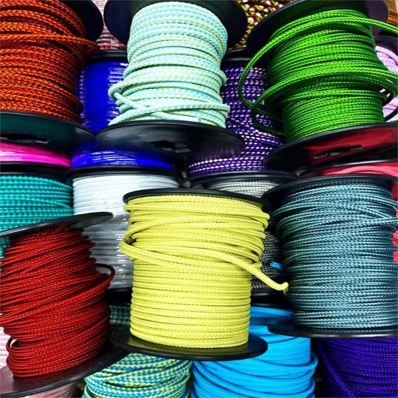 100cm 27 Color Waxed Cord Cotton Thread String Strap Necklace Rope For Jewelry Making DIY Bracelet Supplies