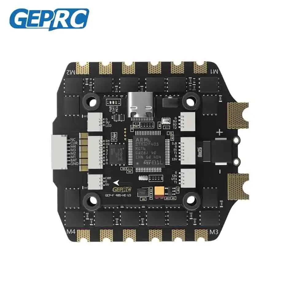 

GEPRC TAKER F405 BLS 80A V2 STACK BLS 80A 4IN1 ESC 16MB Black Box Flight Data Analyze Record Plug and Play Racing FPV Drone RC