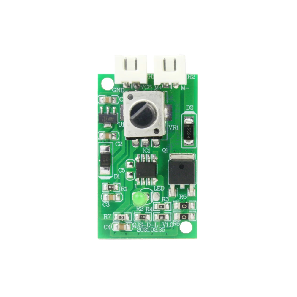 PWM Motor Fan Speed Control Board 10A DC 7V-12V Stepless Motor Speed Governor Module 30-100% Range