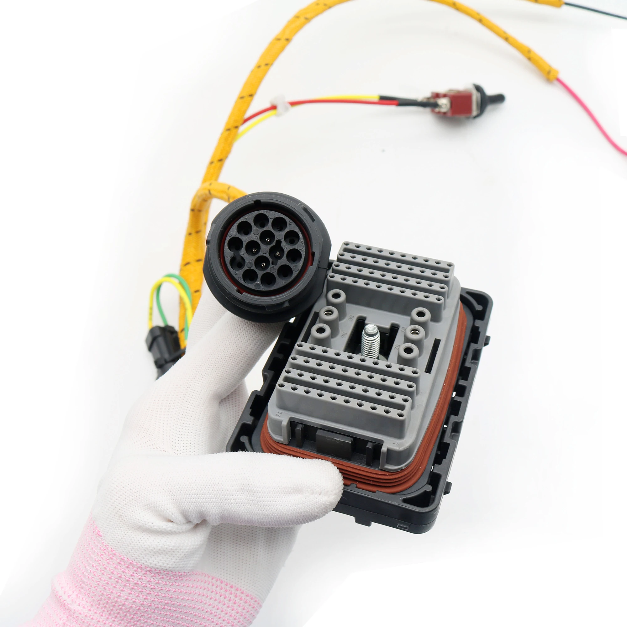 

DRCP28-86S для кабеля программирования Caterpillar CAT, 86-контактный контроллер ЭБУ ECM A6E2 A5E2V2 A5E12 A5M12 B6M5, кабель для программирования