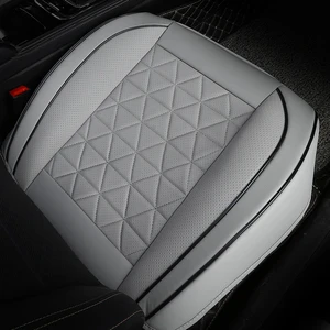 PU CAR LEATHER FRONT SEAT CUSHION COVER, AUTOMOBILES SEAT PROTECTOR, UNIVERSAL CAR CHAIR PAD MAT, AUTO ACCESSORIES, NEW 10 Main Sales Car Bank Covers - №8