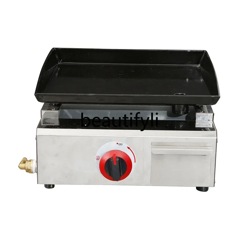 A07  Commercial gas non-stick machines, equipment stalls, stainless steel frying pans