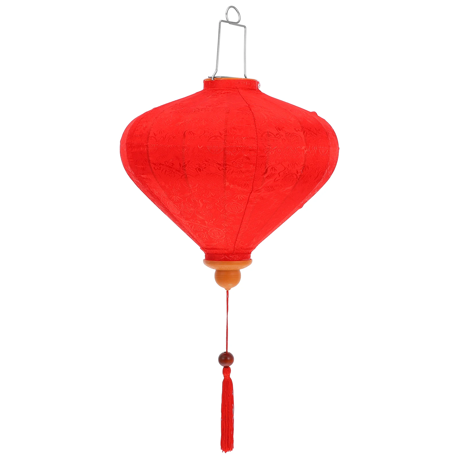 

Vietnamese Diamond Lantern Hanging Outdoor Decorative Silk Lantern Party Wedding Chinese New Year Asian Decor Chinese Lanterns