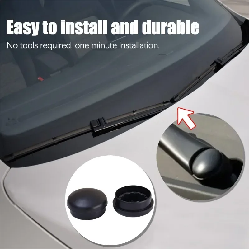 Auto Achterruitenwisserarm Afdekking voor Mitsubishi Colt 2004-2013 MN152106, Achterruit Ruitensproeier Wisserarm Moer Cover Cap Accessoires Auto Achterruitenwisserarm Afdekking voor Mitsubishi Colt 2004-2013 MN152106, Achterruit Ruitensproeier Wisserarm Moer Cover Cap Accessoires